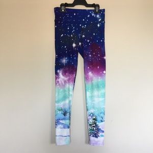Justice Kids 14Y Galaxy Leggings Not Used